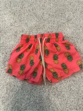 Binky Bro Pineapple swim trunks